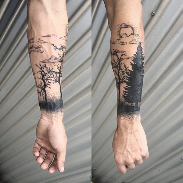 Family Tree Tattoo Ideas Forearm