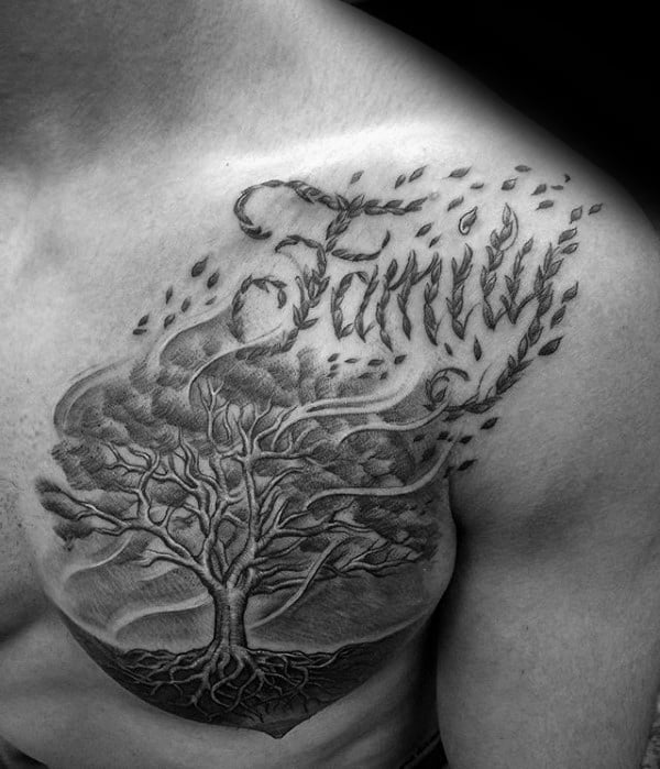 Family Tree Tattoos For Men At Tattoo