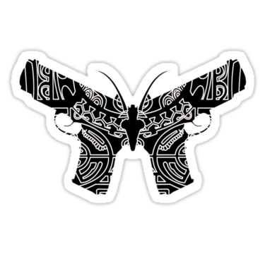 Far Cry 3 Butterfly Gun Definitely A Tattoo Idea My Body Is My