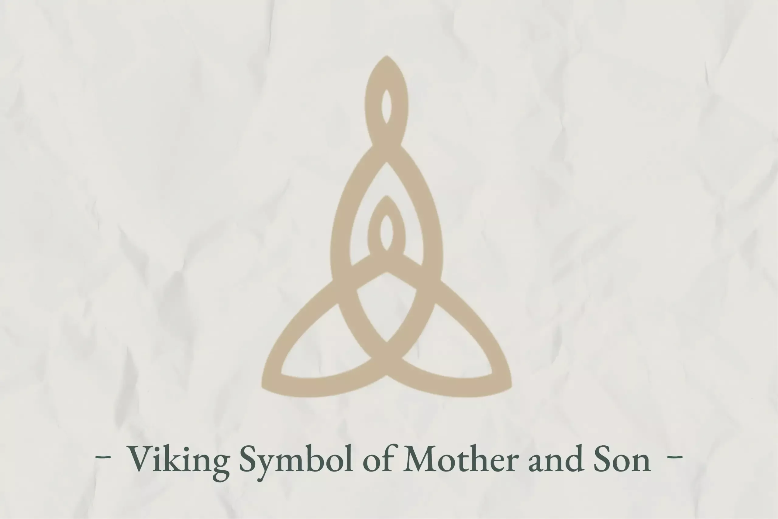 Fascinating Viking Symbol Of Mother And Son Discovered Viking Style