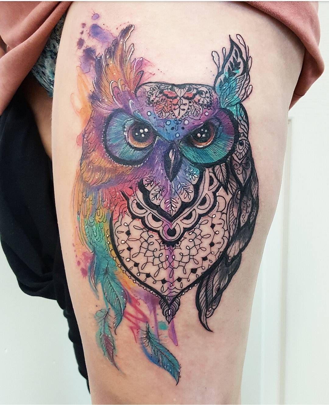 Elegant Owl Tattoo Ideas for Women: Timeless Elegance