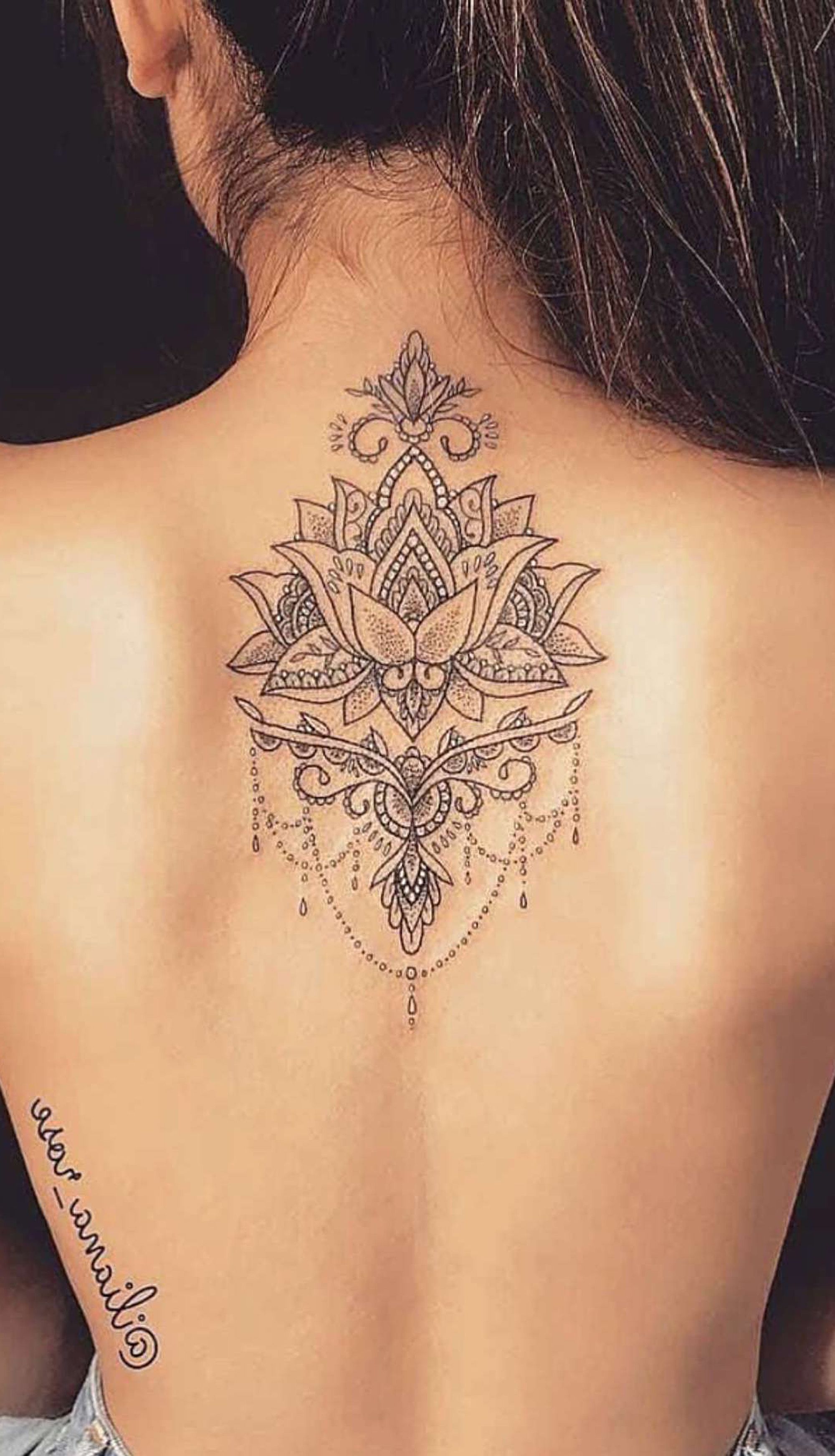 5 Stunning Feminine Lotus Mandala Tattoo Ideas