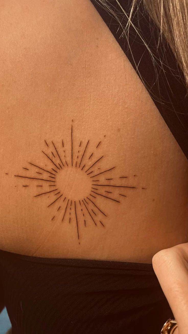 5 Stunning Fine Line Sun Tattoo Designs to Inspire You