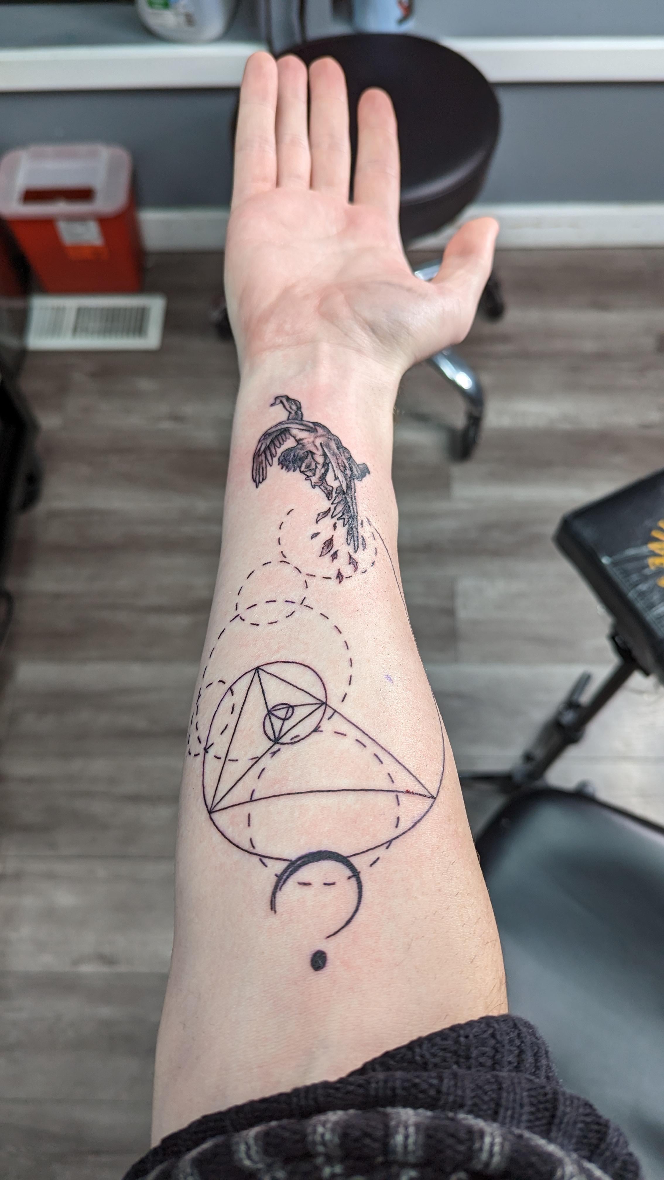 First Tattoo S Minimal Simple By Matt Ostella At Breaking Ink In Hillsboro Oregon R Tattoo