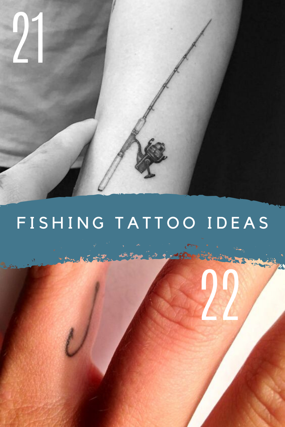 Fishing Hook Tattoo Behind The Ear Simple And Cute Hook Tattoos