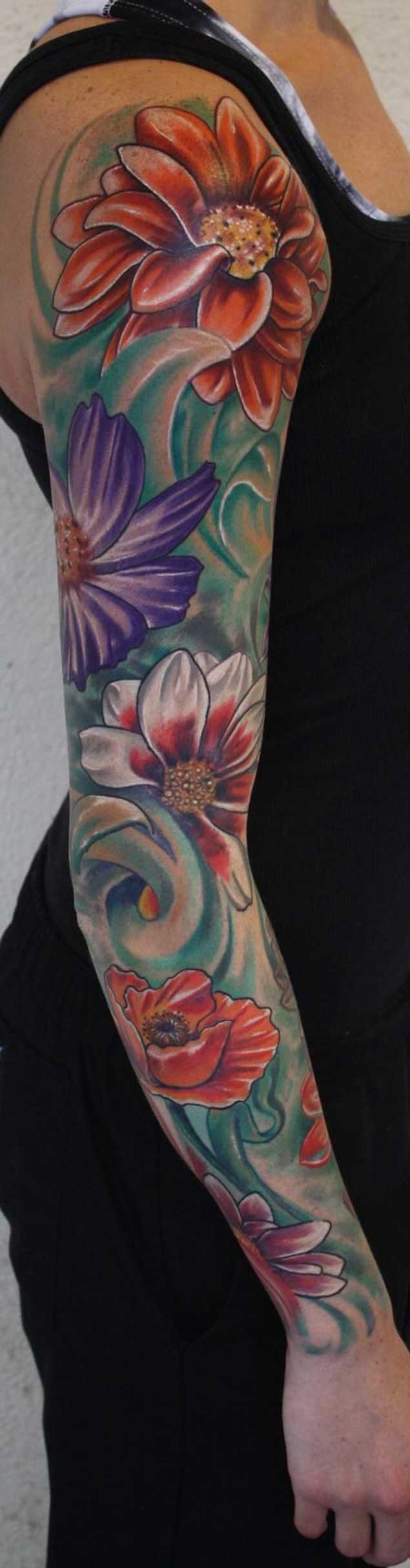 5 Stunning Floral Arm Tattoo Ideas for Women