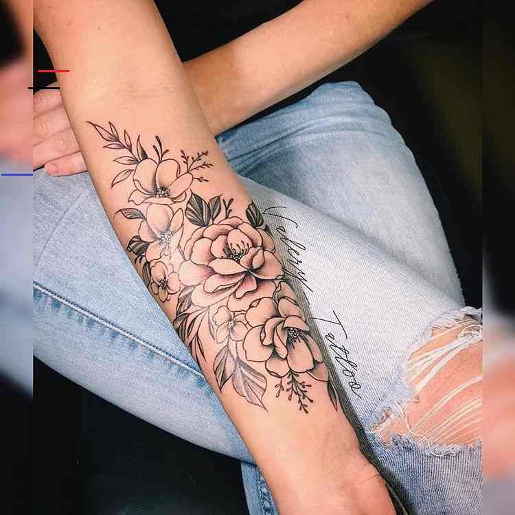 5 Stunning Floral Tattoo Designs for Your Forearm