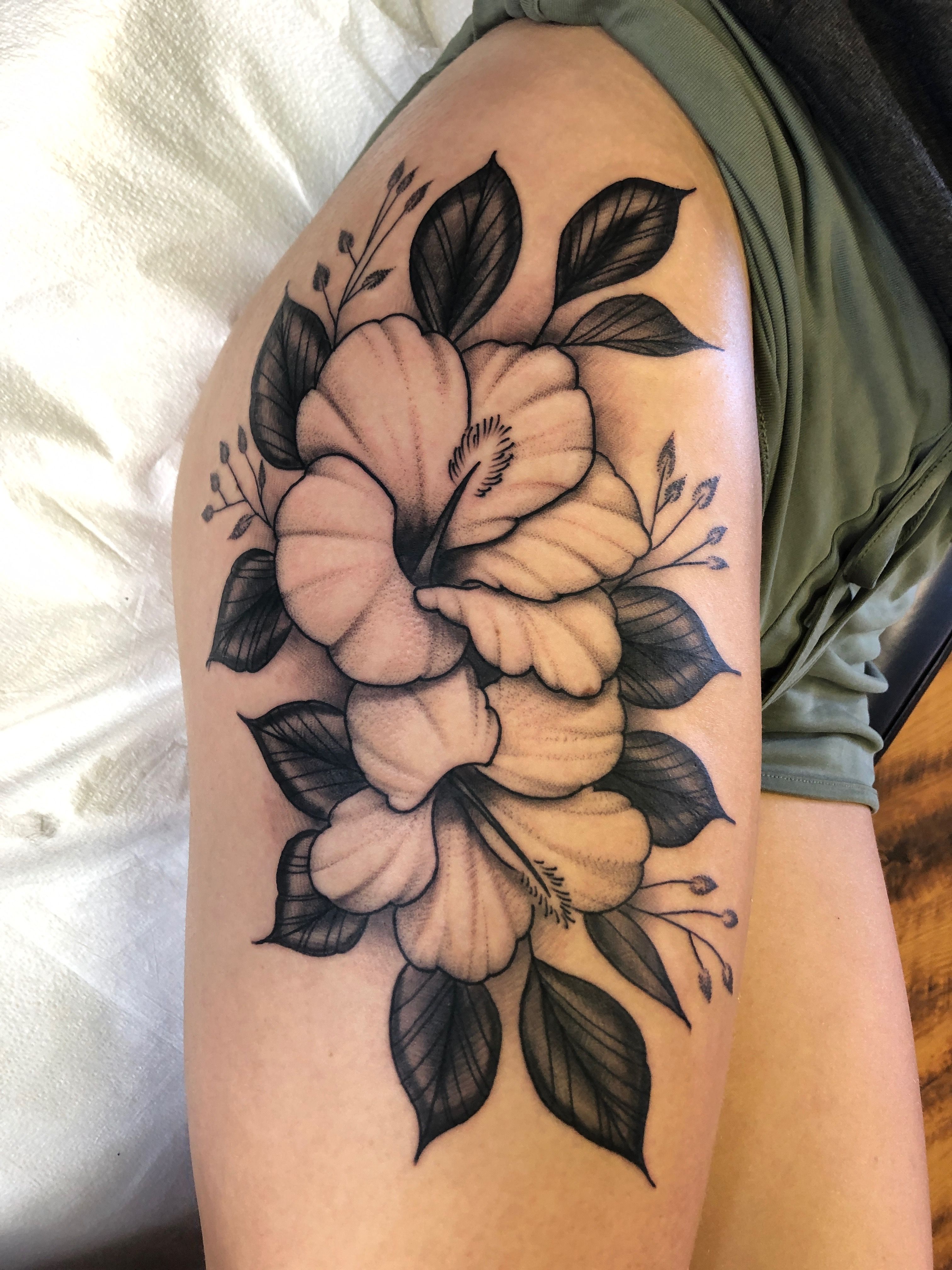 Flower Tattoo Designs On Thigh Best Flower Site