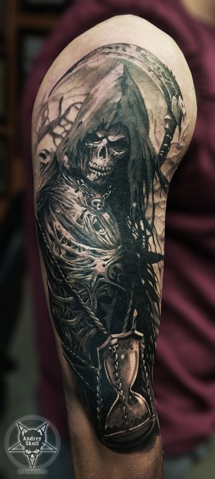 Forearm Grim Reaper Tattoo Ideas: Unleash Your Dark Side