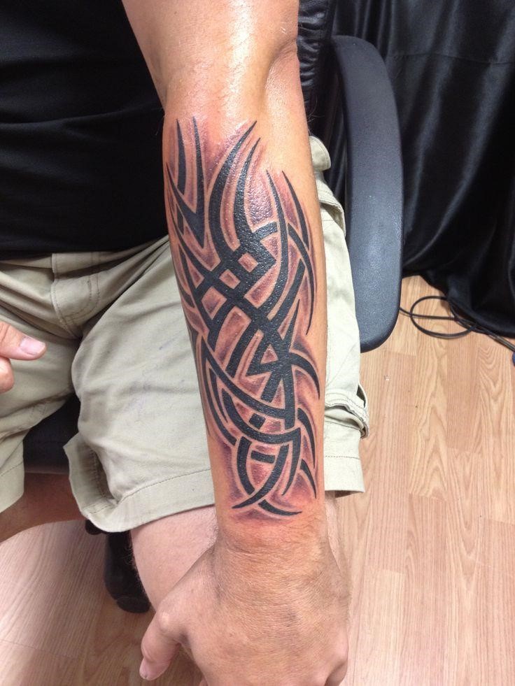 Forearm Tribal Tattoo Designs