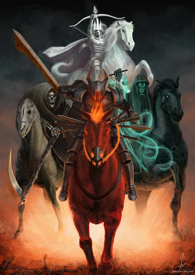 Four Horsemen War Tattoo