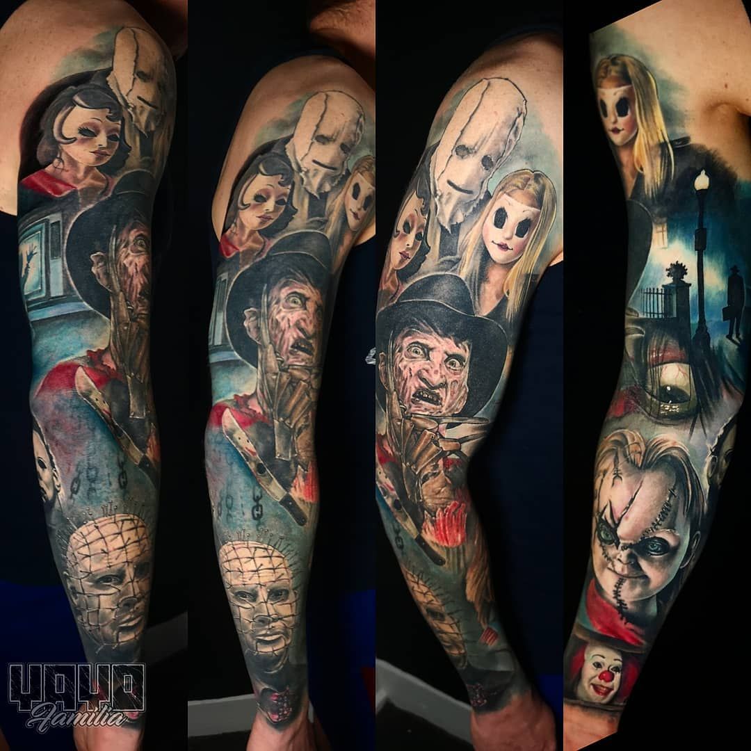 Freddy Krueger Tattoo Horror Tattoo Freddy Krueger Tattoo Wild Tattoo