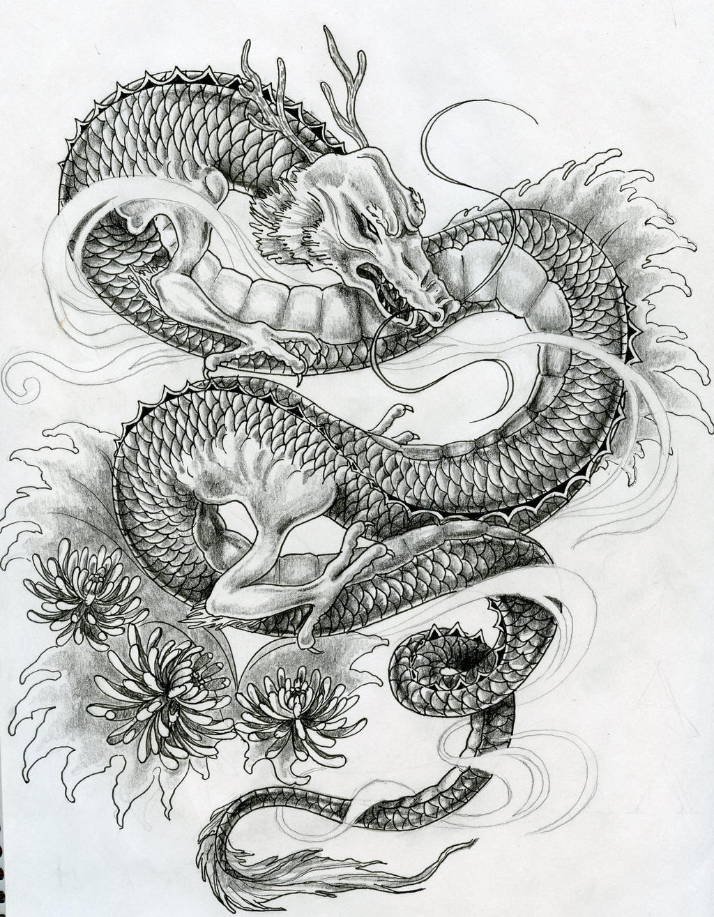 Free Japanese Dragon Tattoo Designs for Inspiration