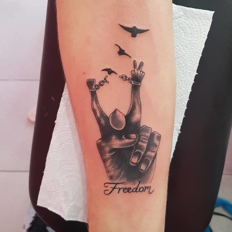 Freedom Tattoo Ideas For Men Photos