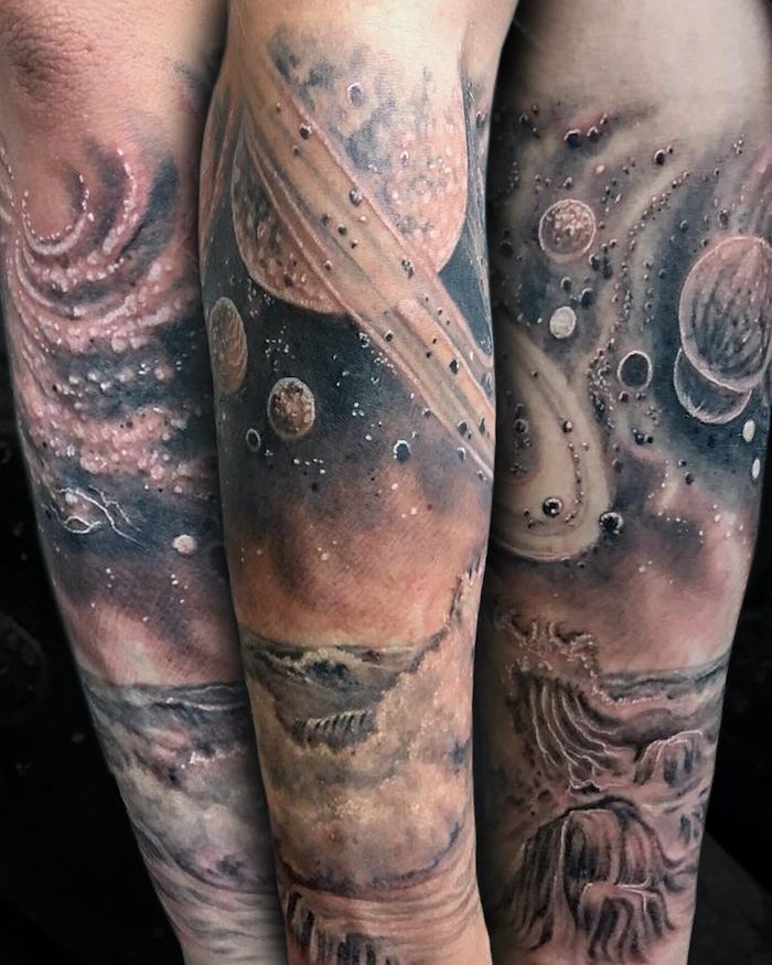 Galaxy Tattoos 42 Most Beautiful Ideas For A Perfect Tattoo