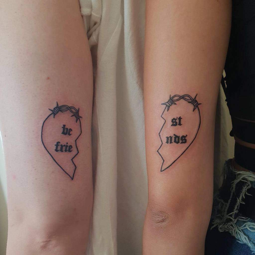 Gallery For Best Friend Tattoos Designs