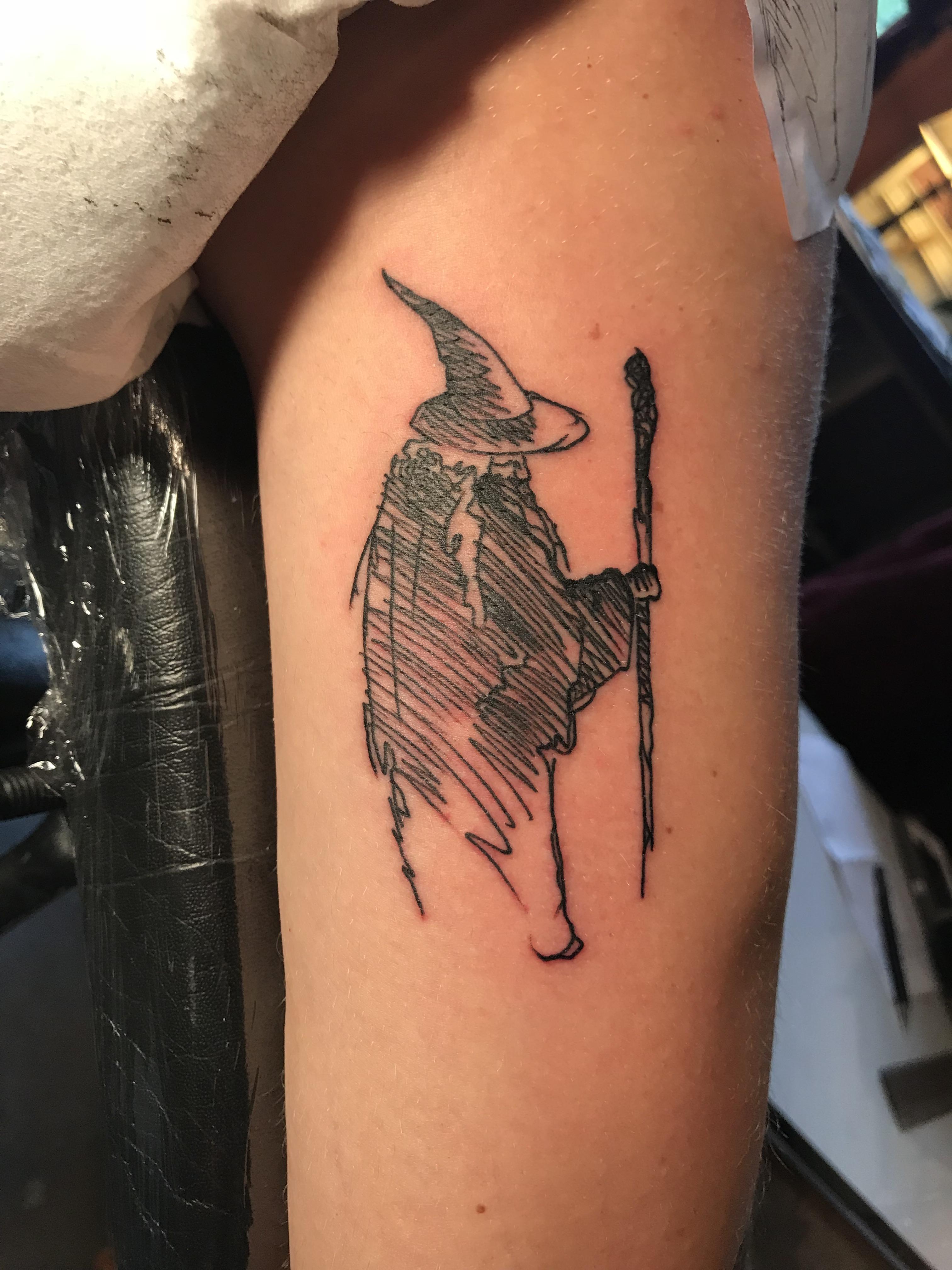 Gandalf Tattoo I Recently Made R Lotr