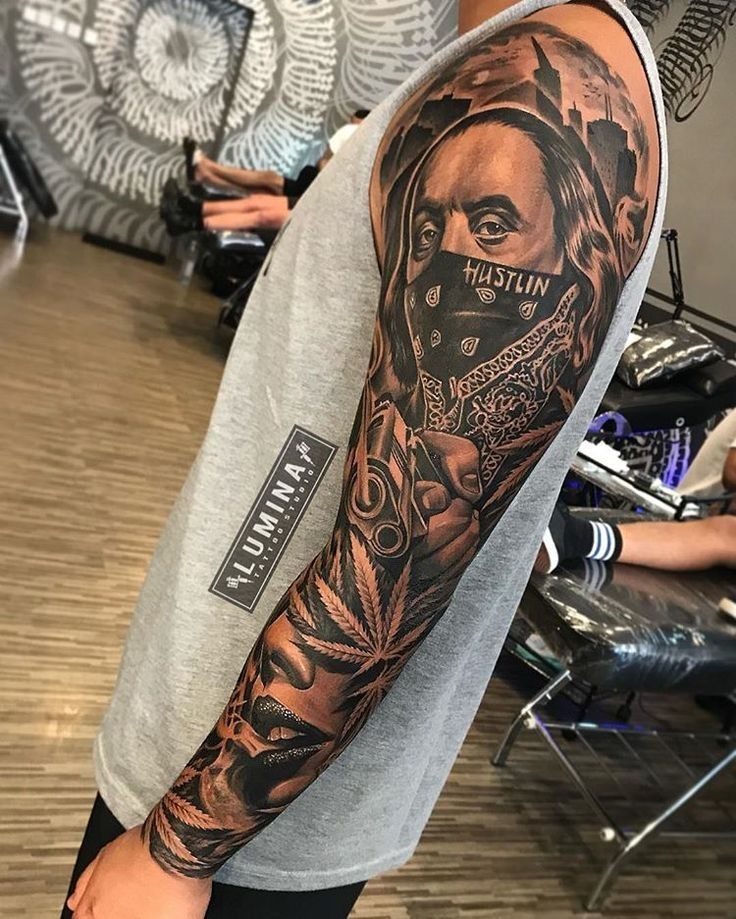 Gangsta Tattoo Sleeves