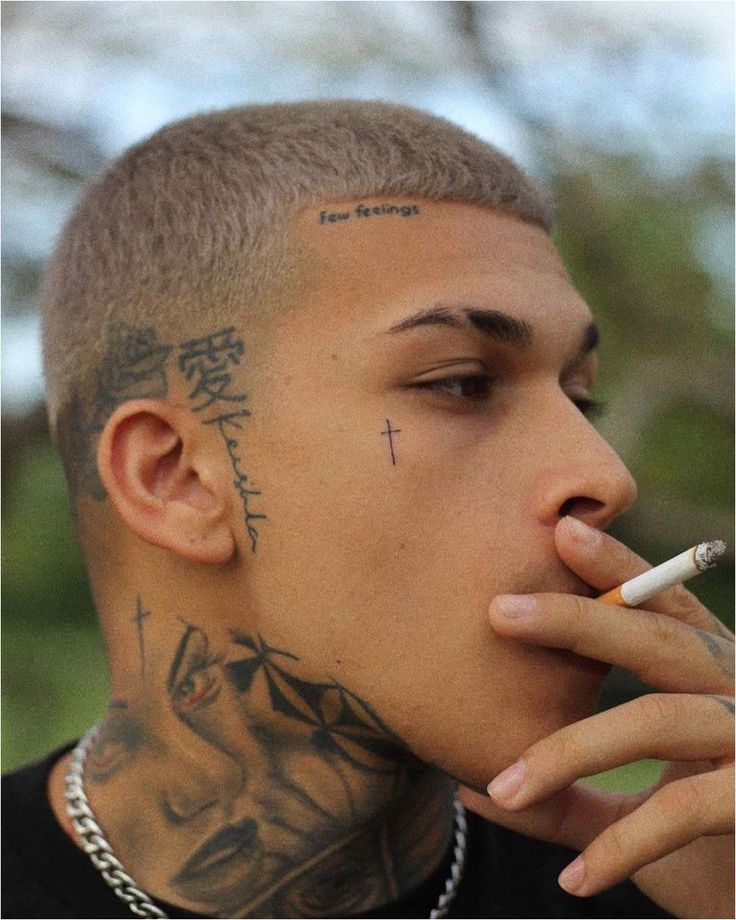 Gangster Life In 2021 Neck Tattoo Face Tattoos Side Neck Tattoo