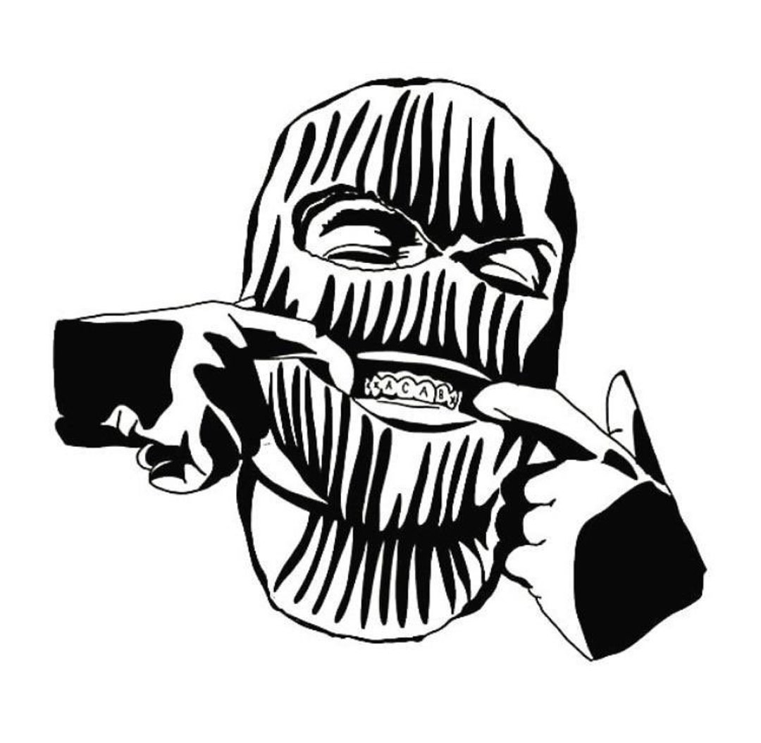 Gangster Ski Mask Holding Multiple Money Stacks Svg Design Etsy