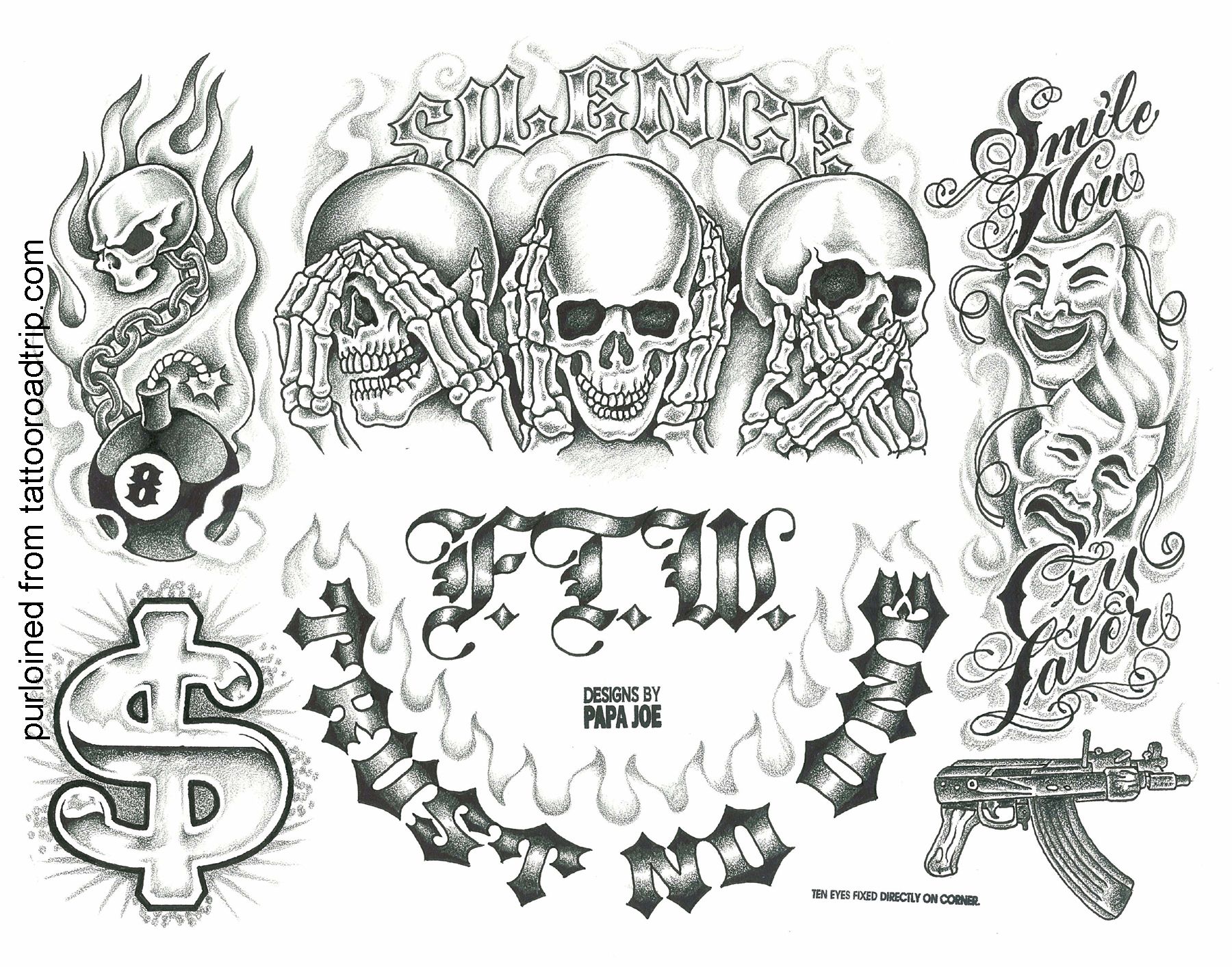 Gangster Tattoos Chicano Art Tattoos Tattoo Design Drawings Tattoo