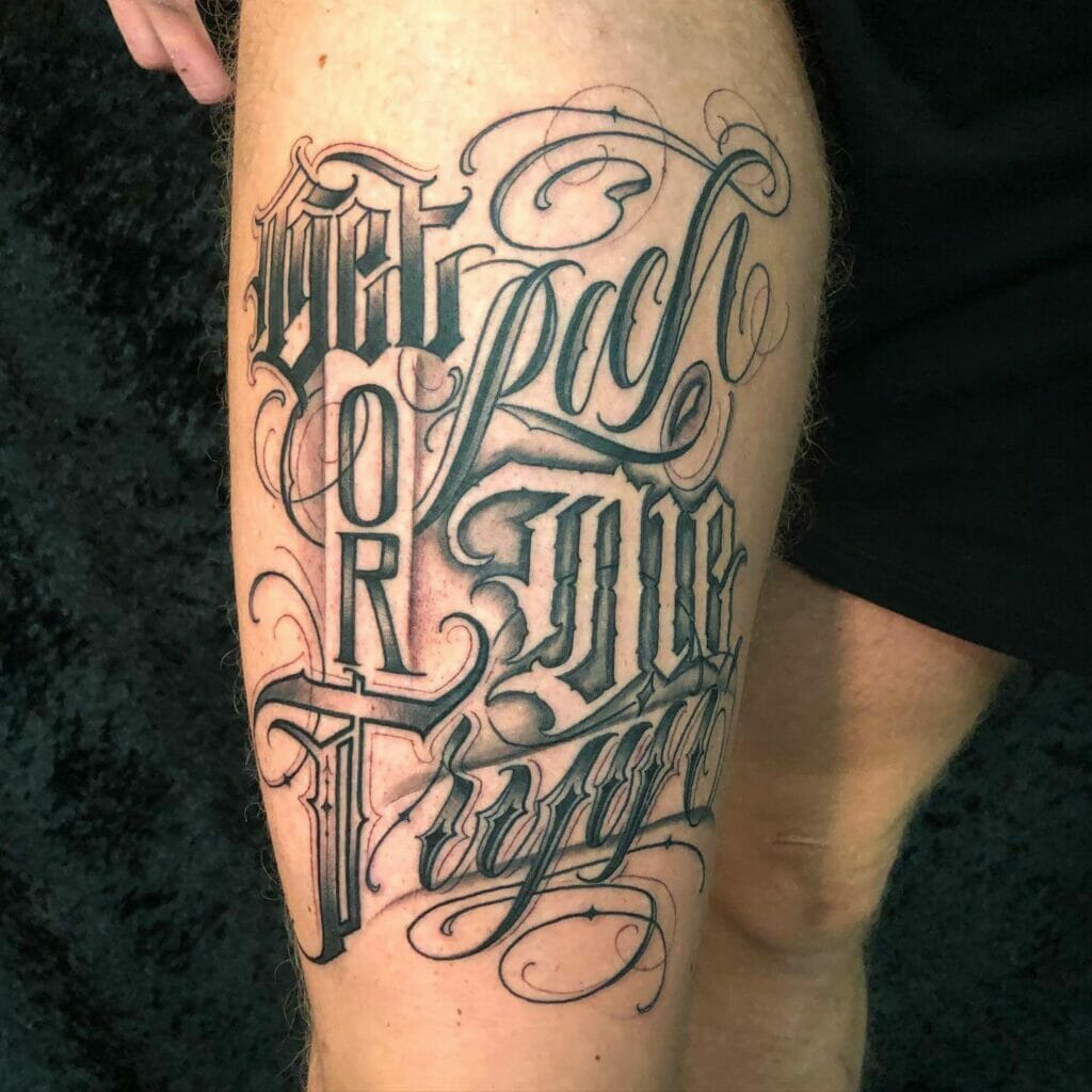 Get Rich Die Tryin Tattoo: Meaningful Ink for Hustlers