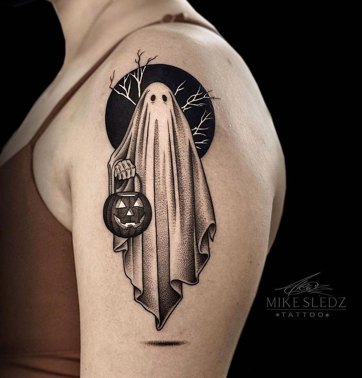 Ghost Tattoo By Swanson Tattoo Salem Or R Tattoos