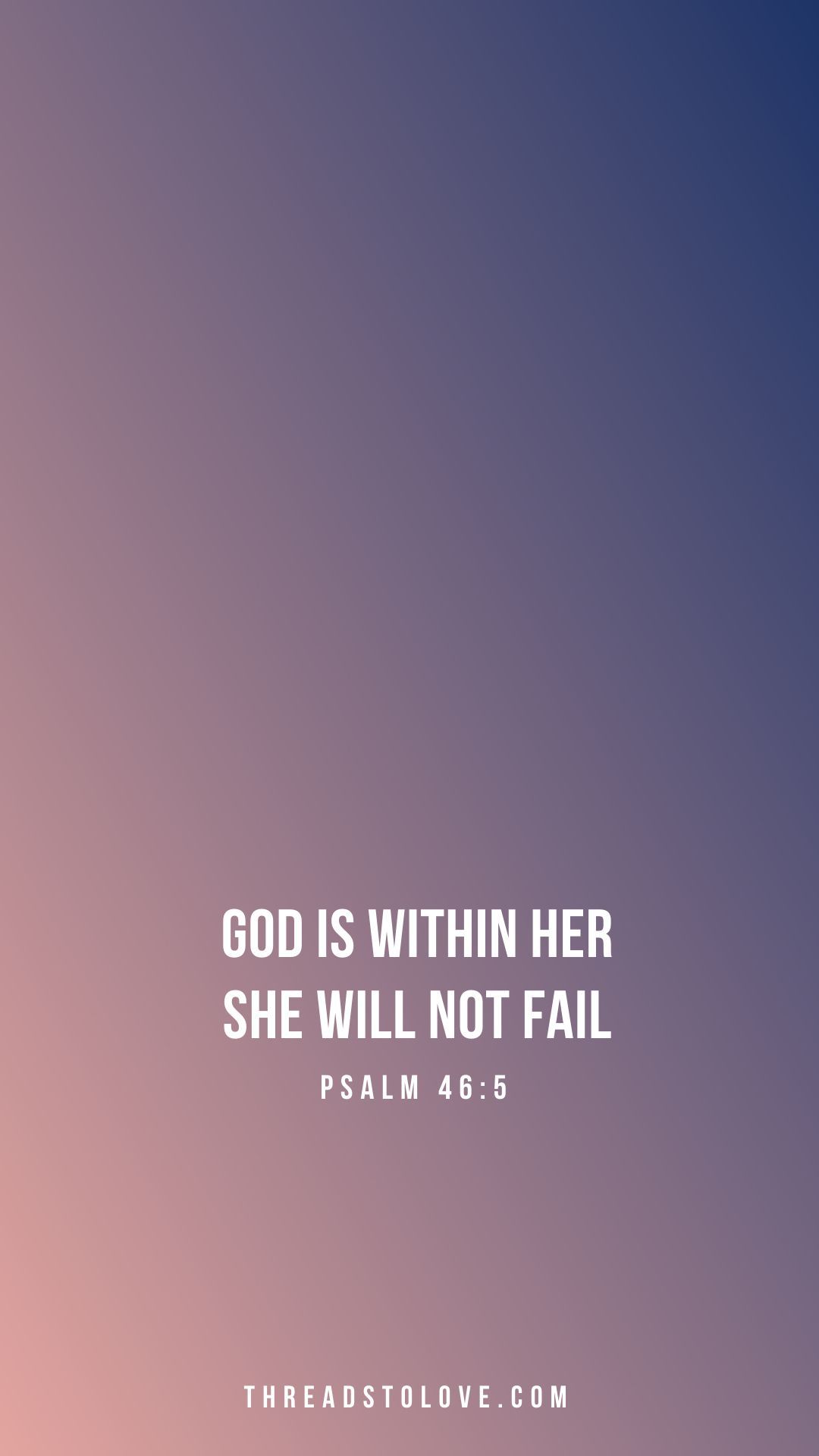 God Is Within Her Wallpaper Bible Bible Verse Desktop Wallpaper