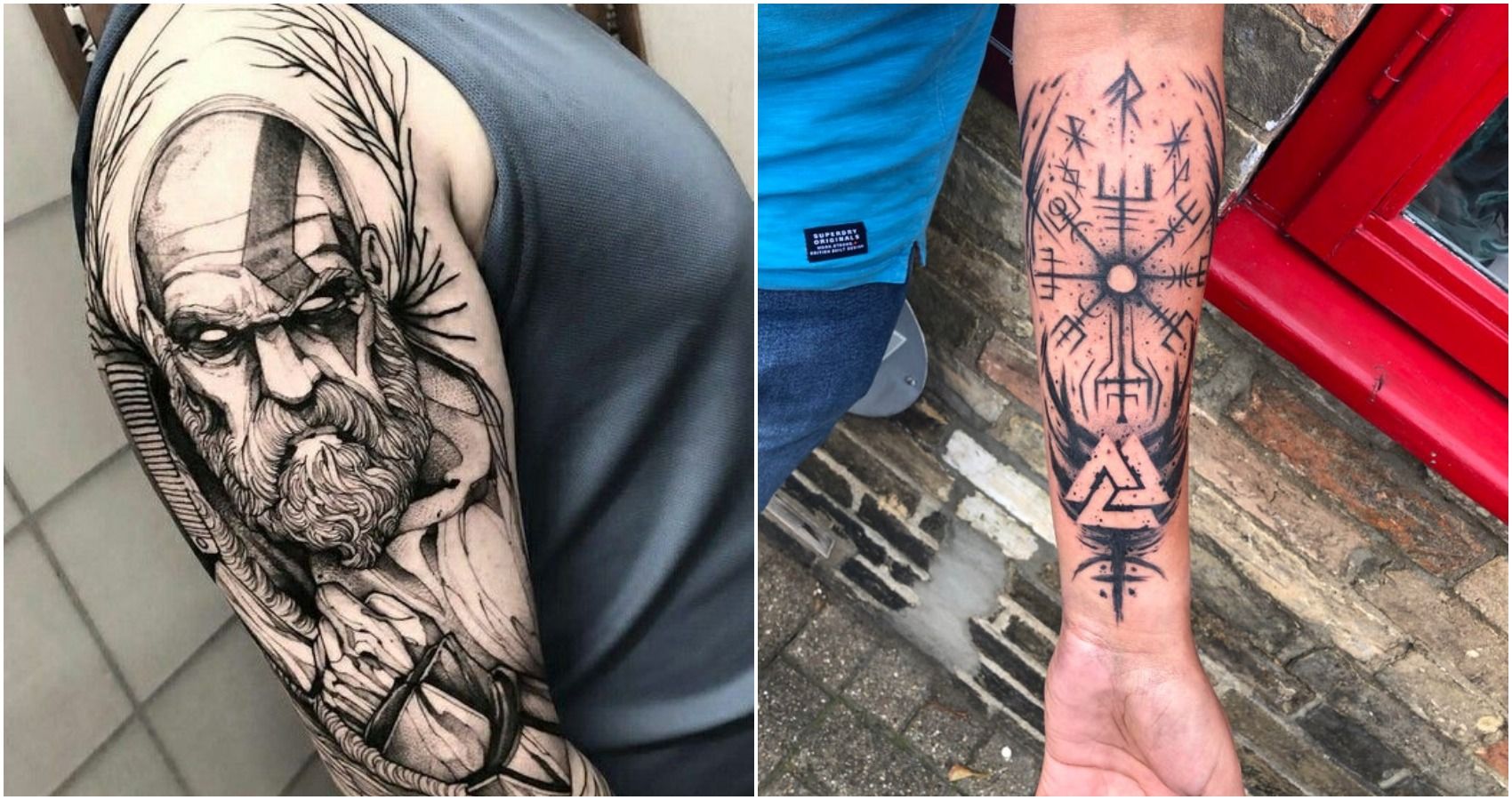 God Of War Tattoos 50 Powerful God Of War Tattoos Inspirational