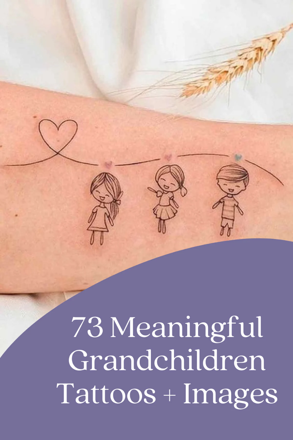 Grandchildren Love Tattoo Grandchildren Tattoos For Daughters Tattoos With Kids Names