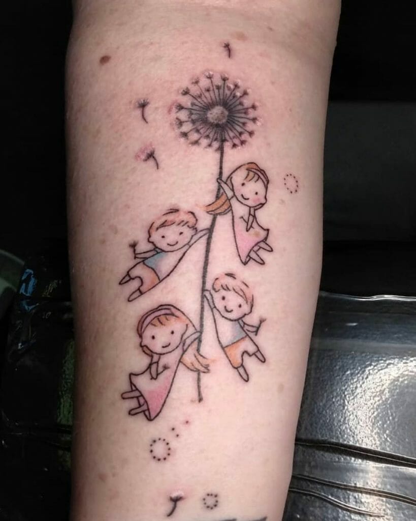 Grandma Tattoos: Celebrating Grandchildren with Ink