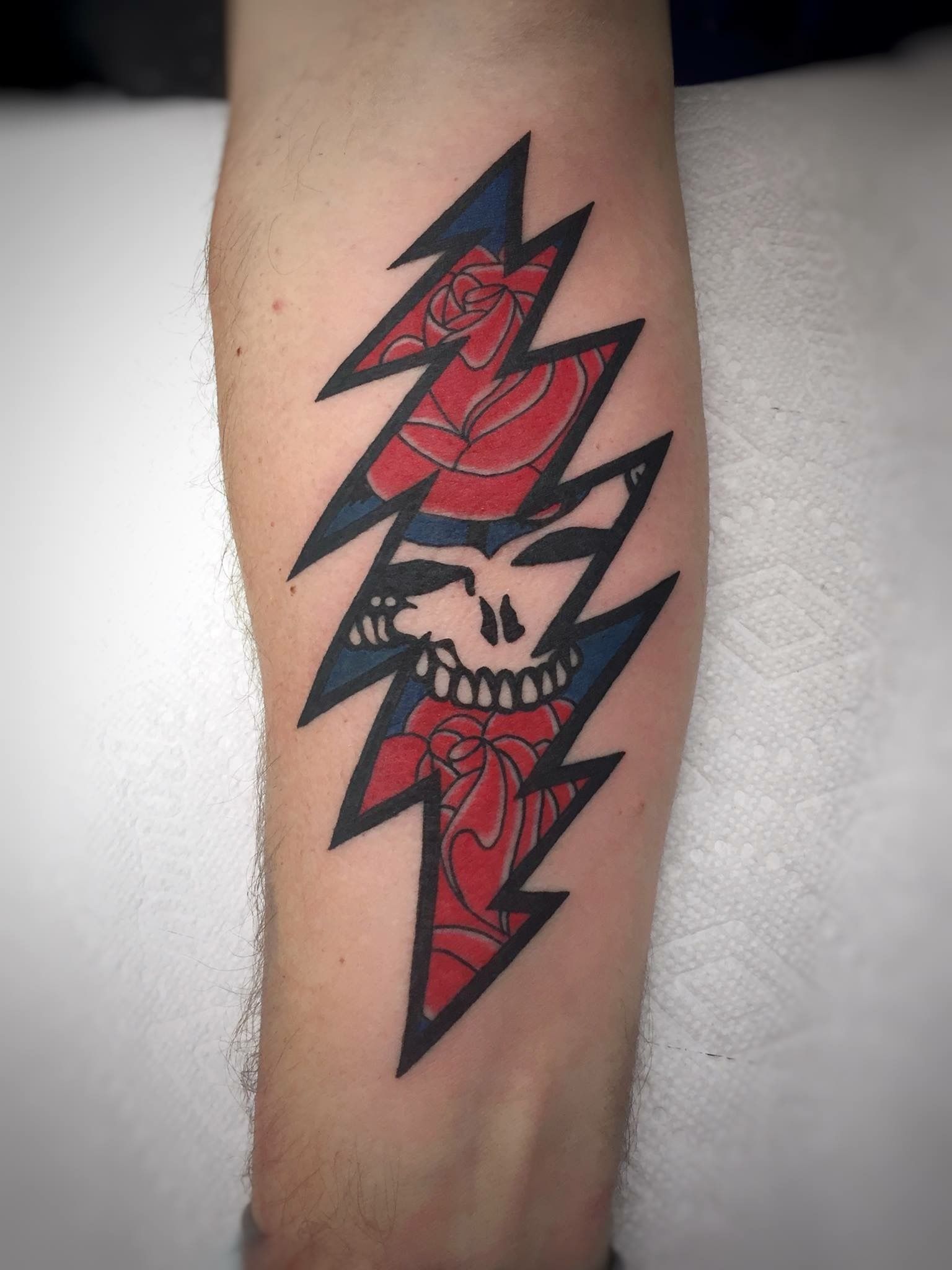 Grateful Dead Bolt Tattoo Howtotrainyourdragontwins