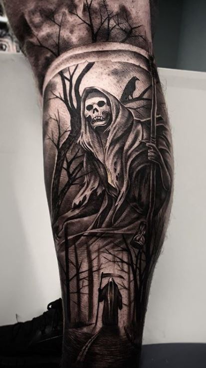 Grim Reaper Tattoos Designs Ideas And Meaning Tattoos For You