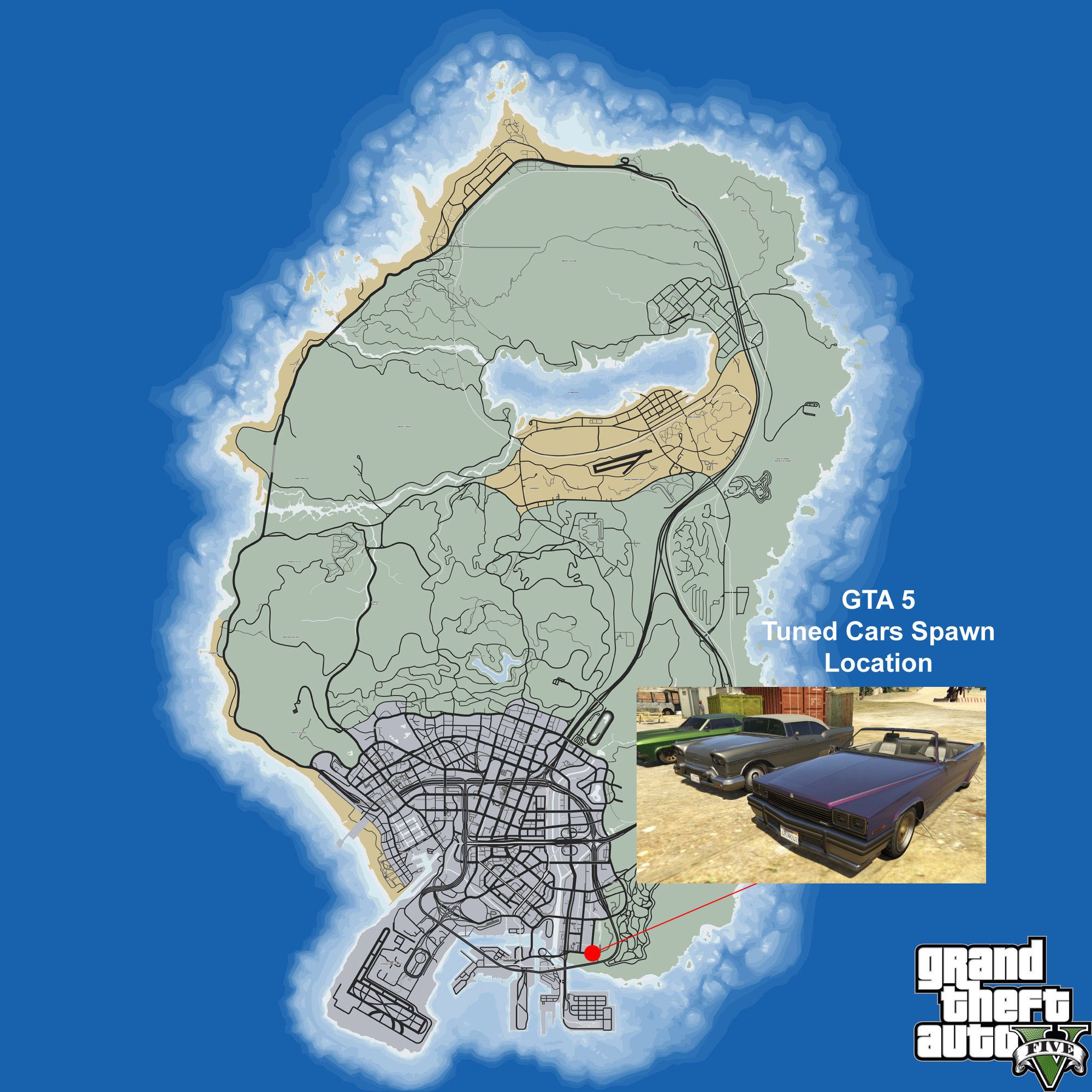 Gta 5 Hidden Cars Map