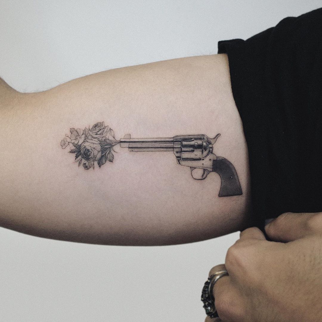 Gun Tattoos Tattoo Designs Tattoo Pictures Page 8