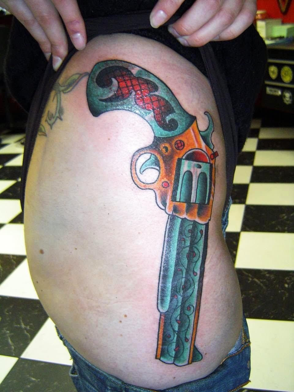 Gun Tattoos Tattoo Designs Tattoo Pictures