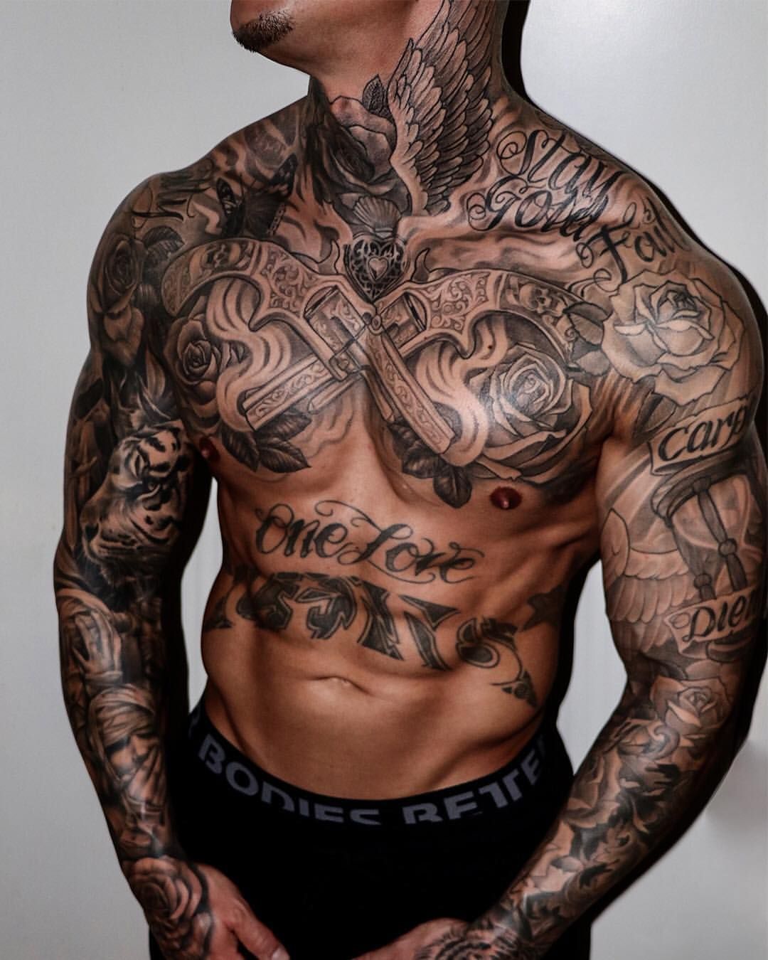 Ultimate Guide to Stylish Guy Chest Piece Tattoos