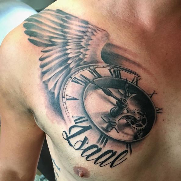 8 Stunning Half Chest Tattoos for Men Revealed