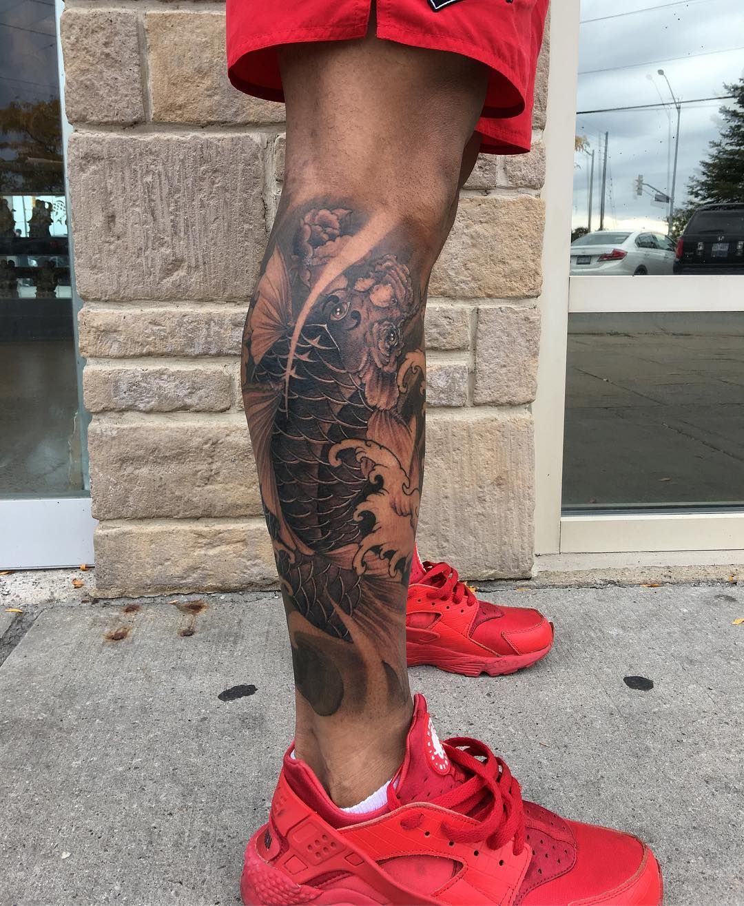 10 Stunning Half Leg Sleeve Tattoo Ideas for Men