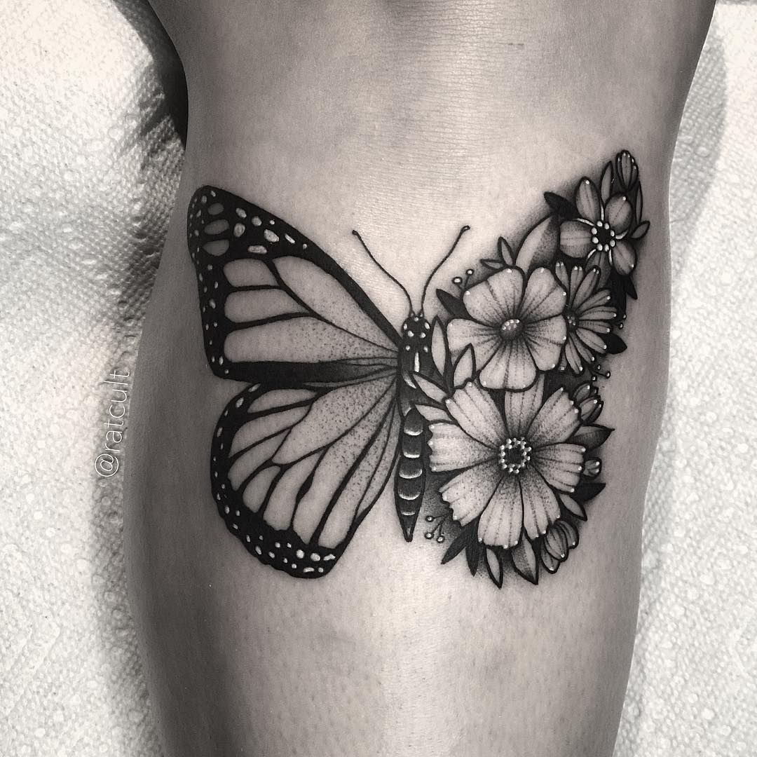 Half Butterfly Tattoo: Discover Meaning and Design Inspiration