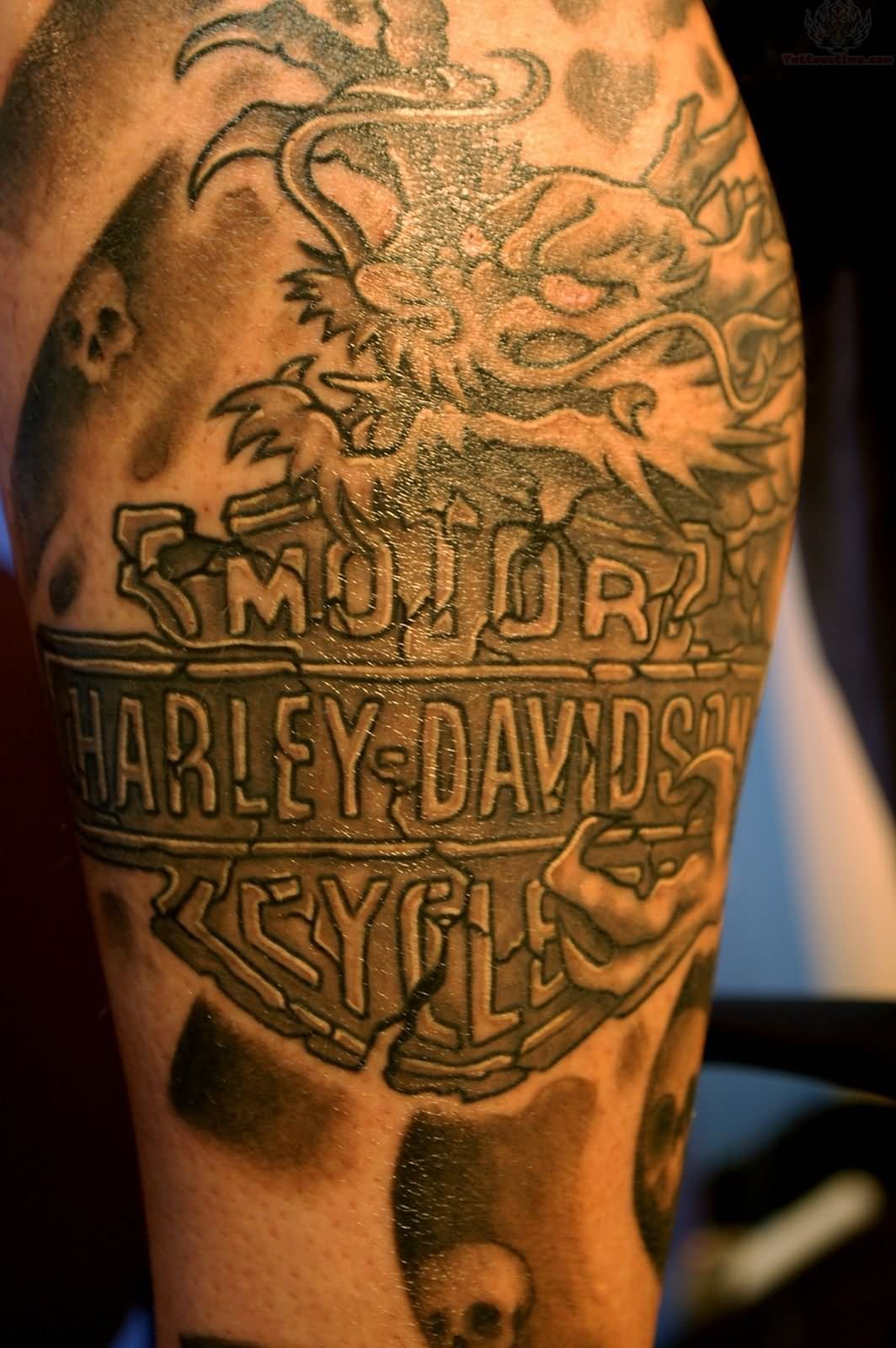 Harley Davidson Tattoo