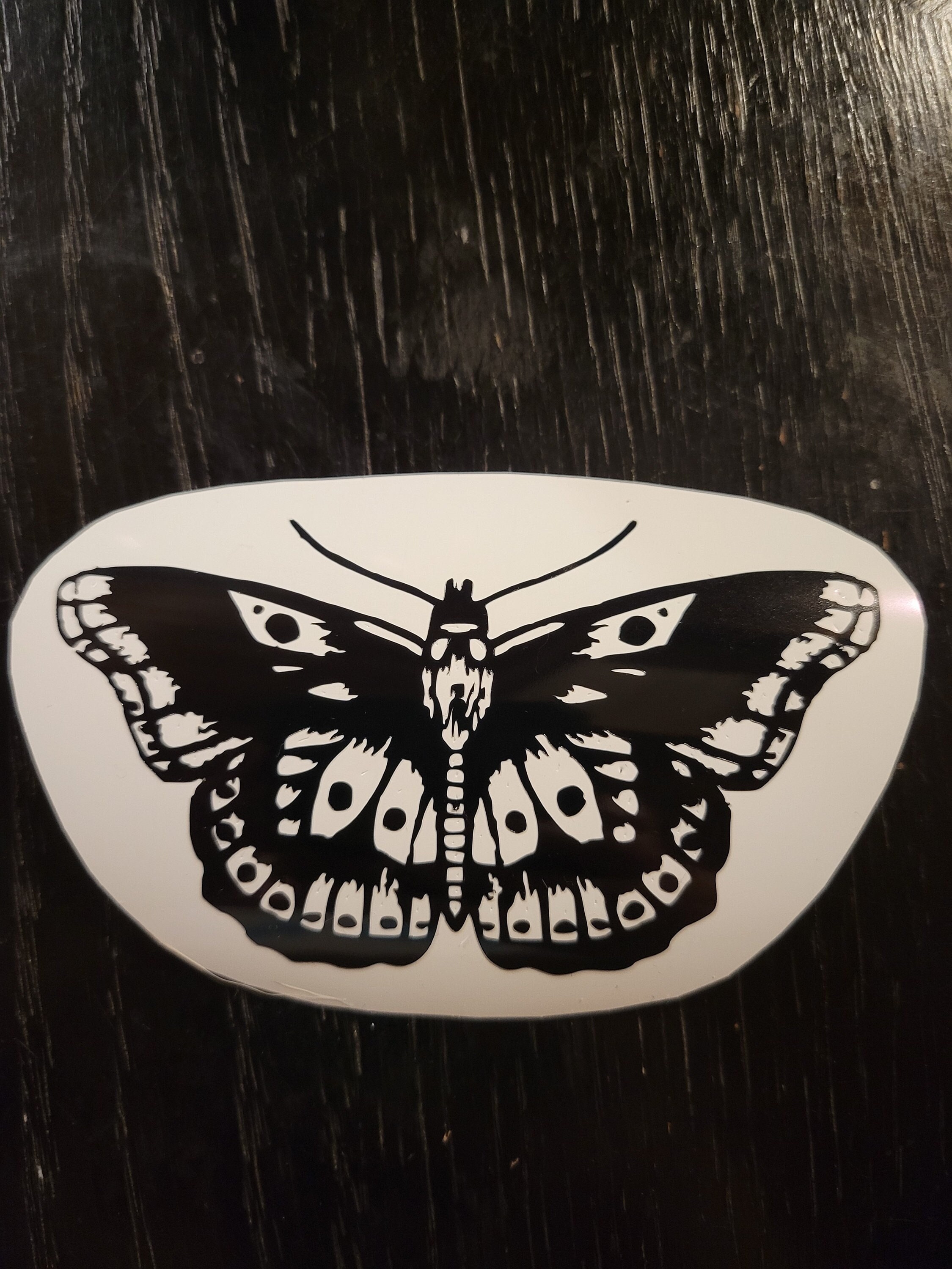 Harry Styles Inspired Moth Tattoo Decal Etsy