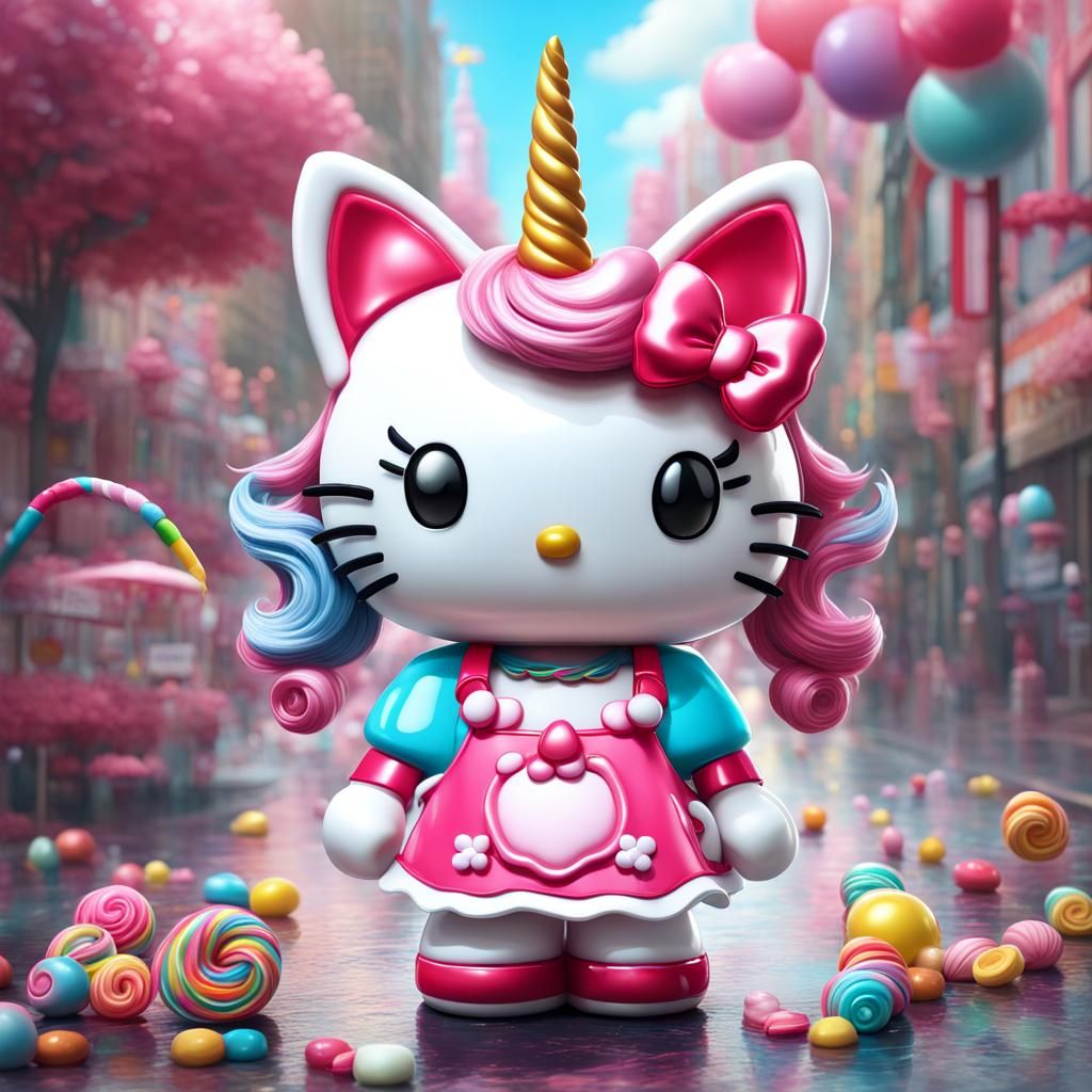 Hello Kitty Ai Generated Artwork Nightcafe Creator