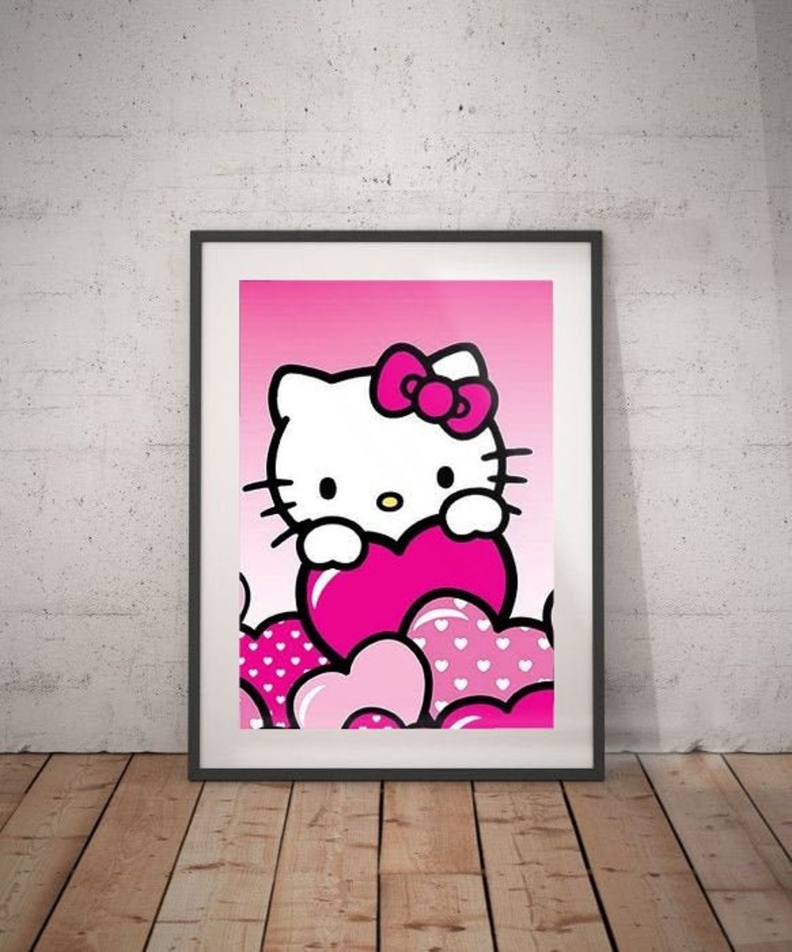 Hello Kitty By Base45 20X16in Canvas