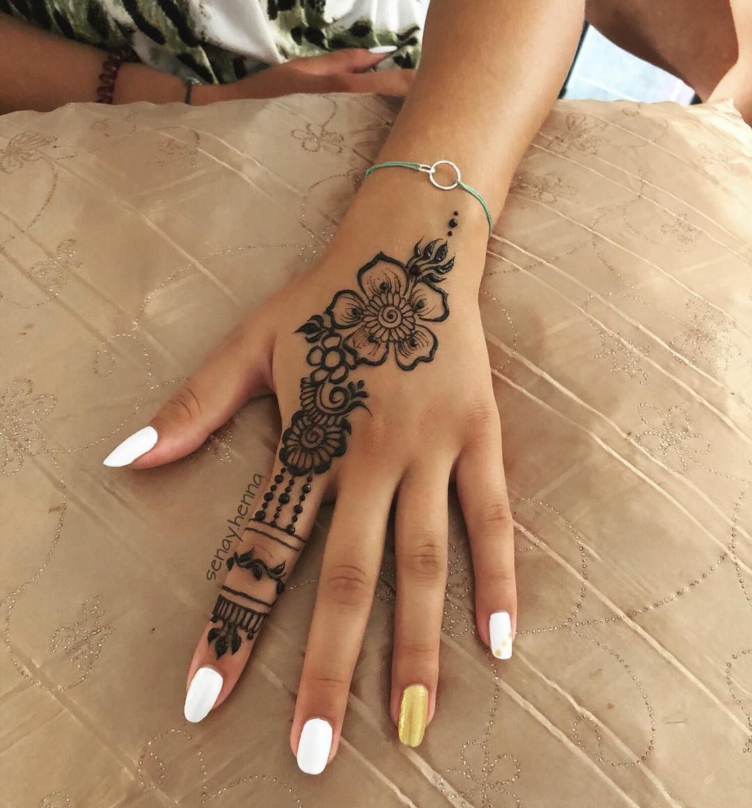 Henna Flower Hand