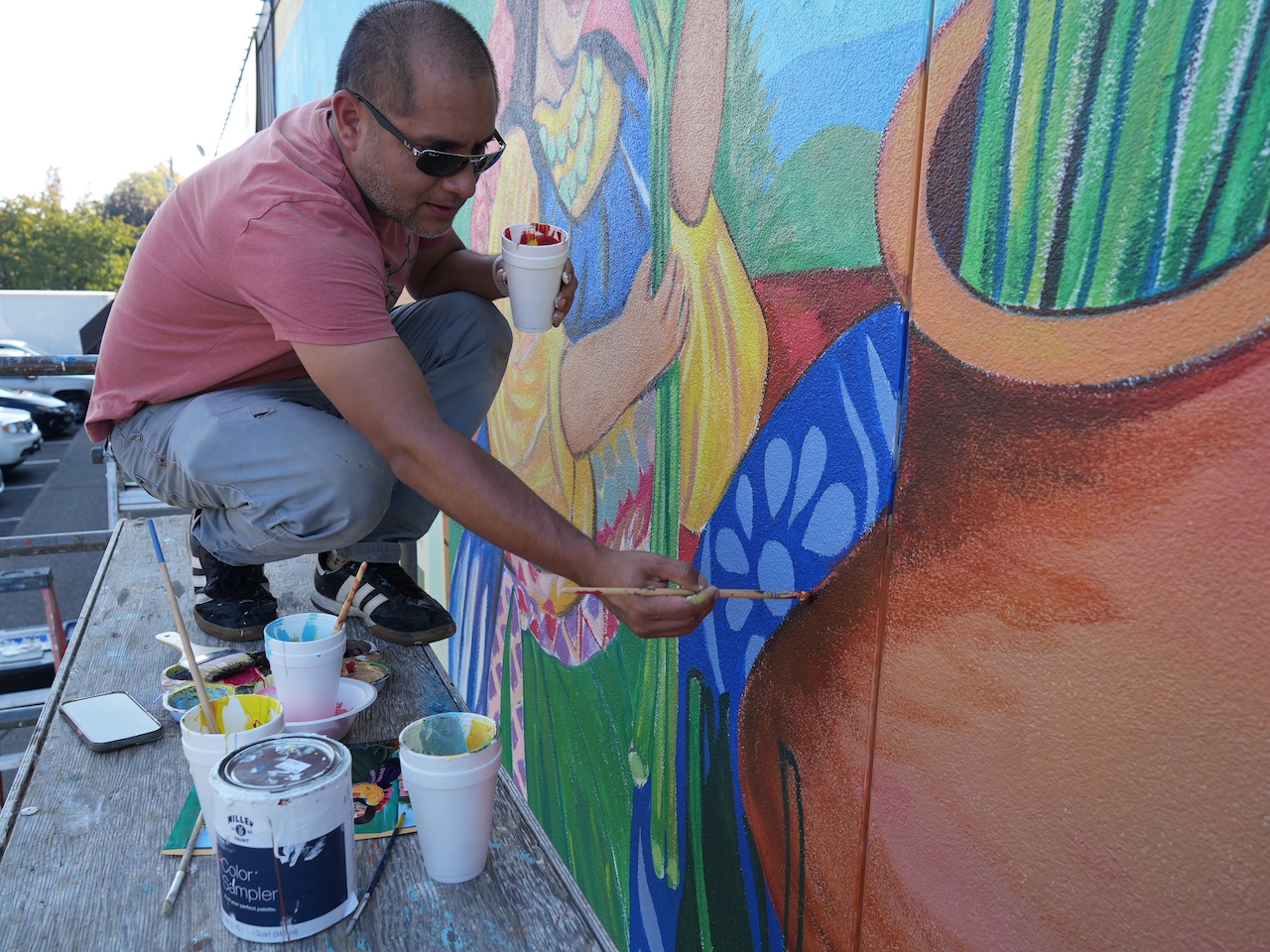 Hillsboro Gets Two Murals Emerging Artists Get A Mentor Through New