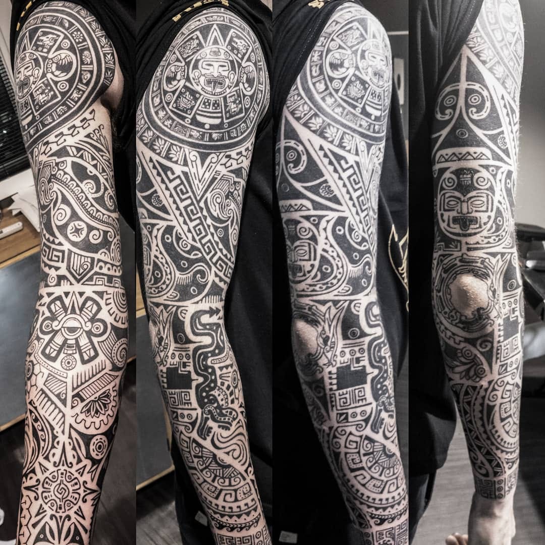 10 Stunning Hispanic Aztec Tattoo Designs Unveiled