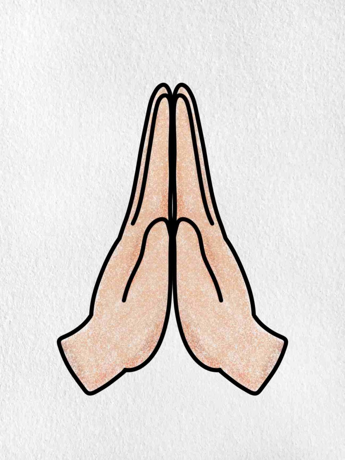 How To Draw Praying Hands Helloartsy