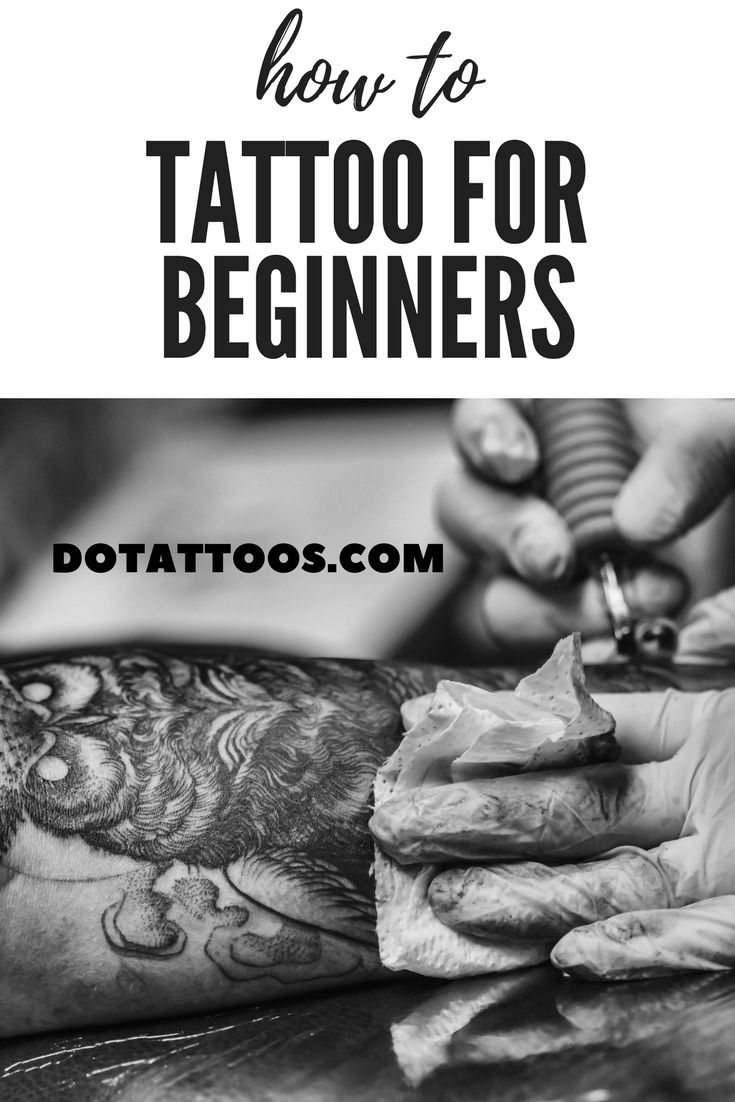 How To Tattoo Beginner Guide Spesanut