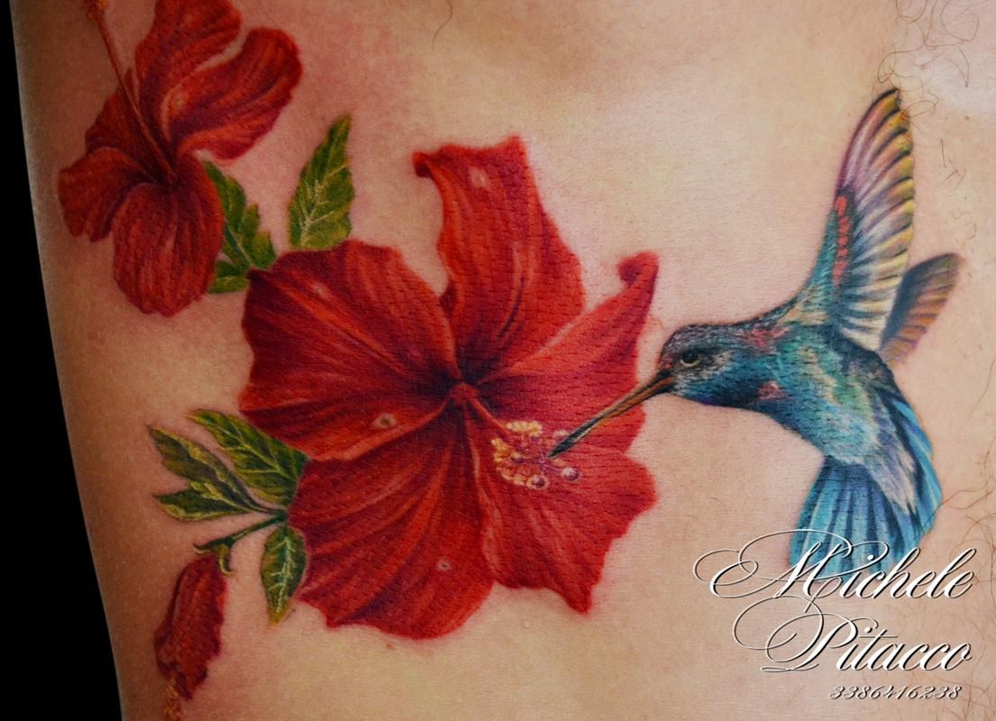 Hummingbird With Hibiscus Flower Tattoo By Stotker On Deviantart